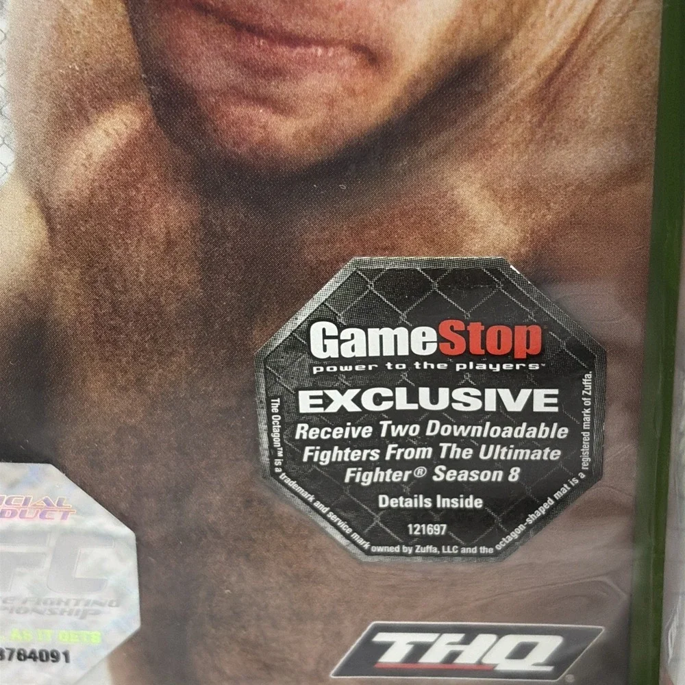 UFC 09 - CIB & MLB 2K10 Case /Disk Only (Xbox 360) T&W